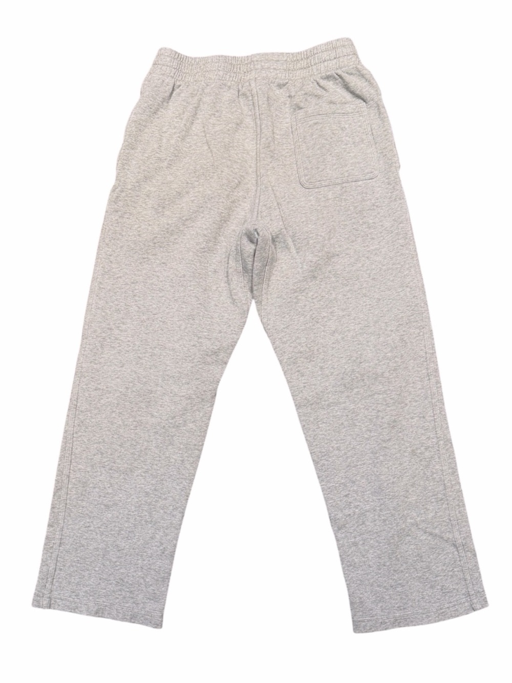 Nike Kids Light Gray Fleece Joggers with Swoosh - Picture 5 of 6
